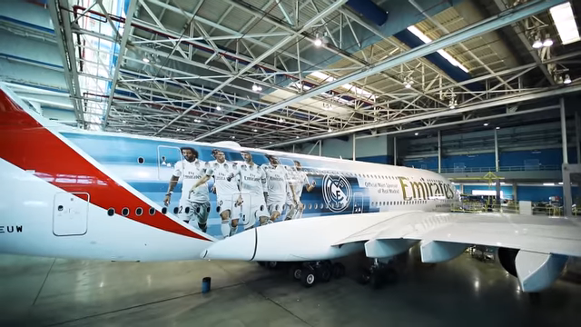 エミレーツ航空 レアルマドリードの特別塗装機を公開 Sky Budget スカイバジェット
