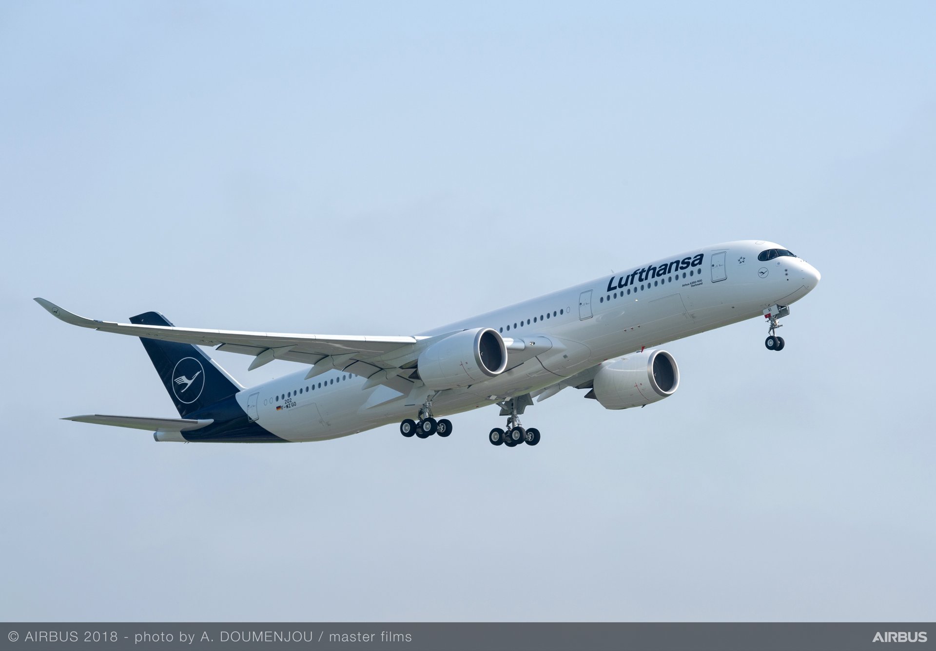 A350-900-Lufthansa-MSN202-take-off | sky-budget スカイバジェット