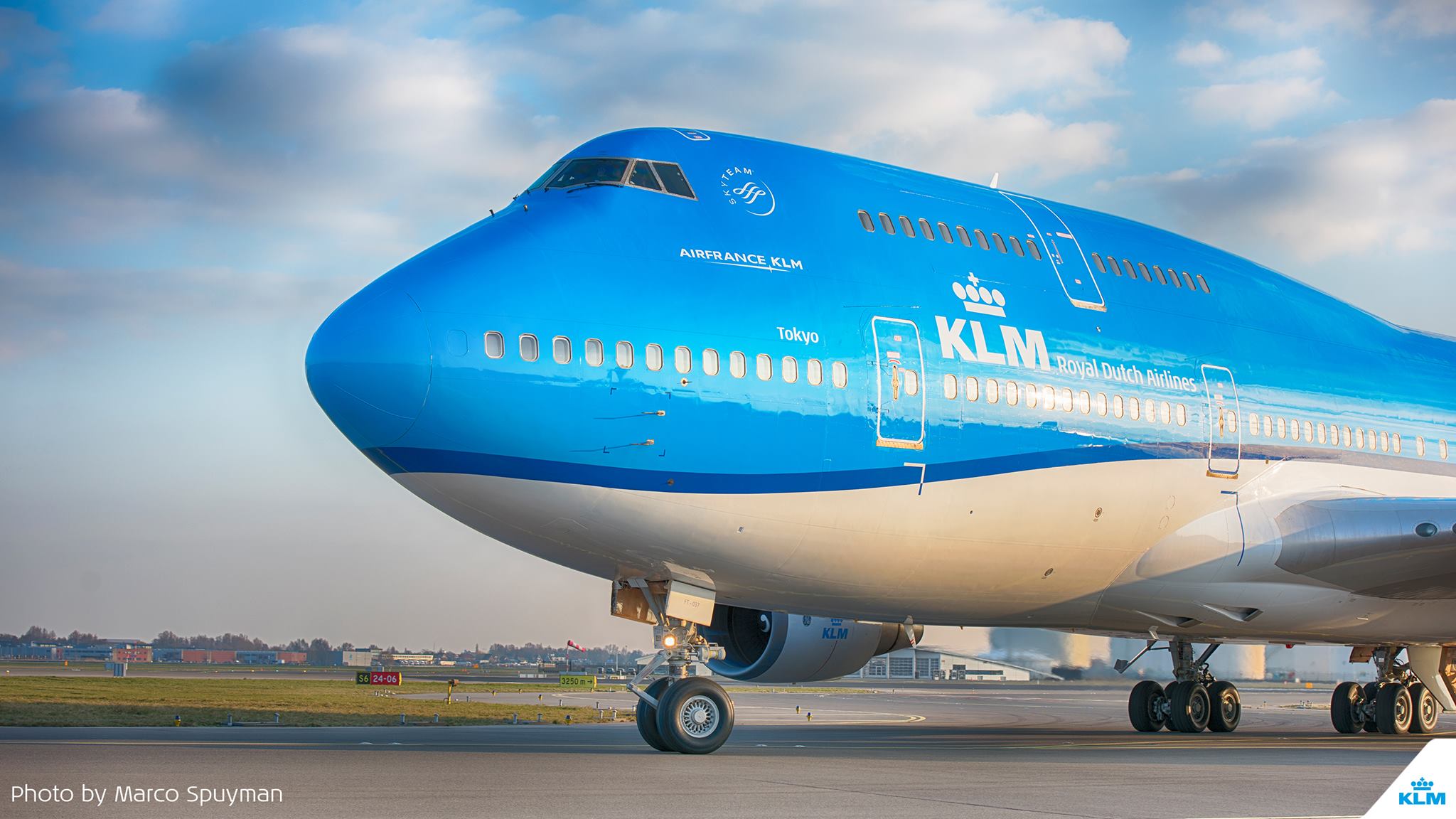 KLMオランダ航空のB747-400型機が現地時間2020年3月29日にラスト