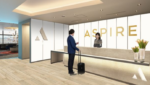 スイスポート、成田空港第2ターミナルに空港ラウンジ『ASPIRE/アスパイア』を2022年夏にオープン