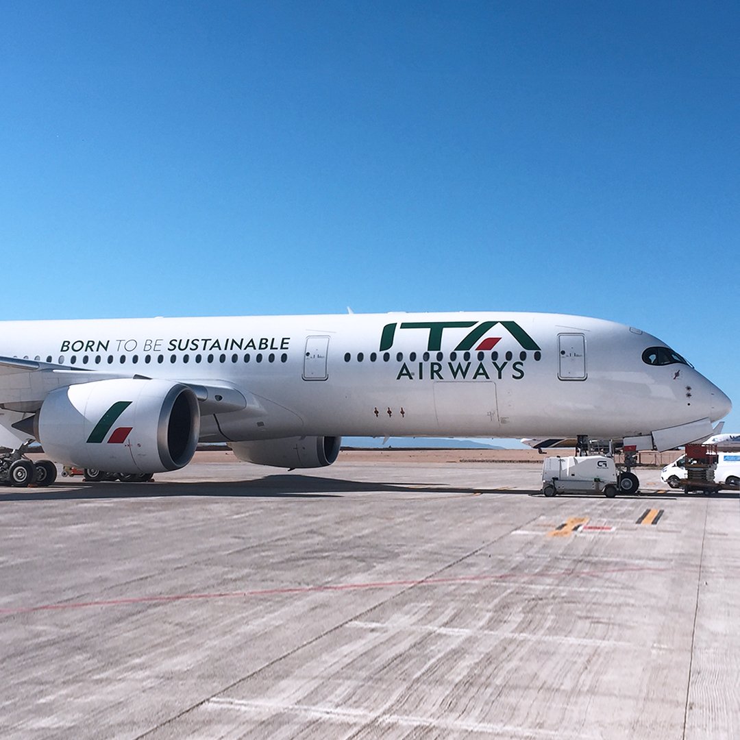 ITAエアウェイズ、A350-900型機の特別塗装機を発表 | sky-budget 