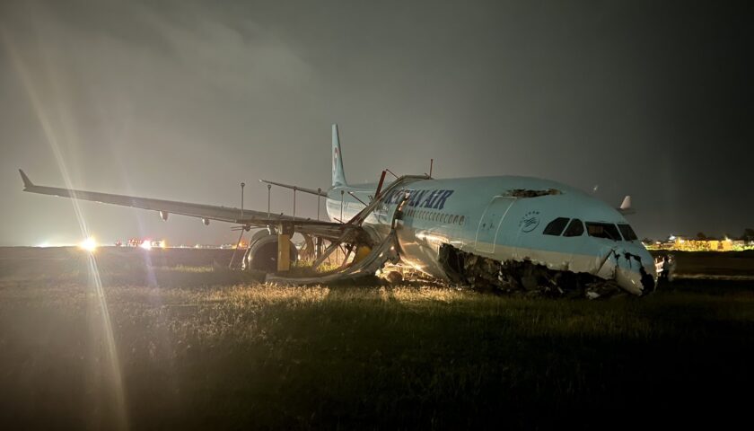 속보】대한항공의 서울/인천발세브행의KE631변을 운항했다A330가 세브 공항에서 오버 런 하는 사고 악천후로3번째의 착륙을 시도하는 것도 실패 |  sky-budget 스카이 예산