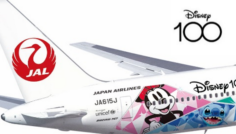 JAL、2022年12月6日より特別塗装機「JAL DREAM EXPRESS Disney100」が 