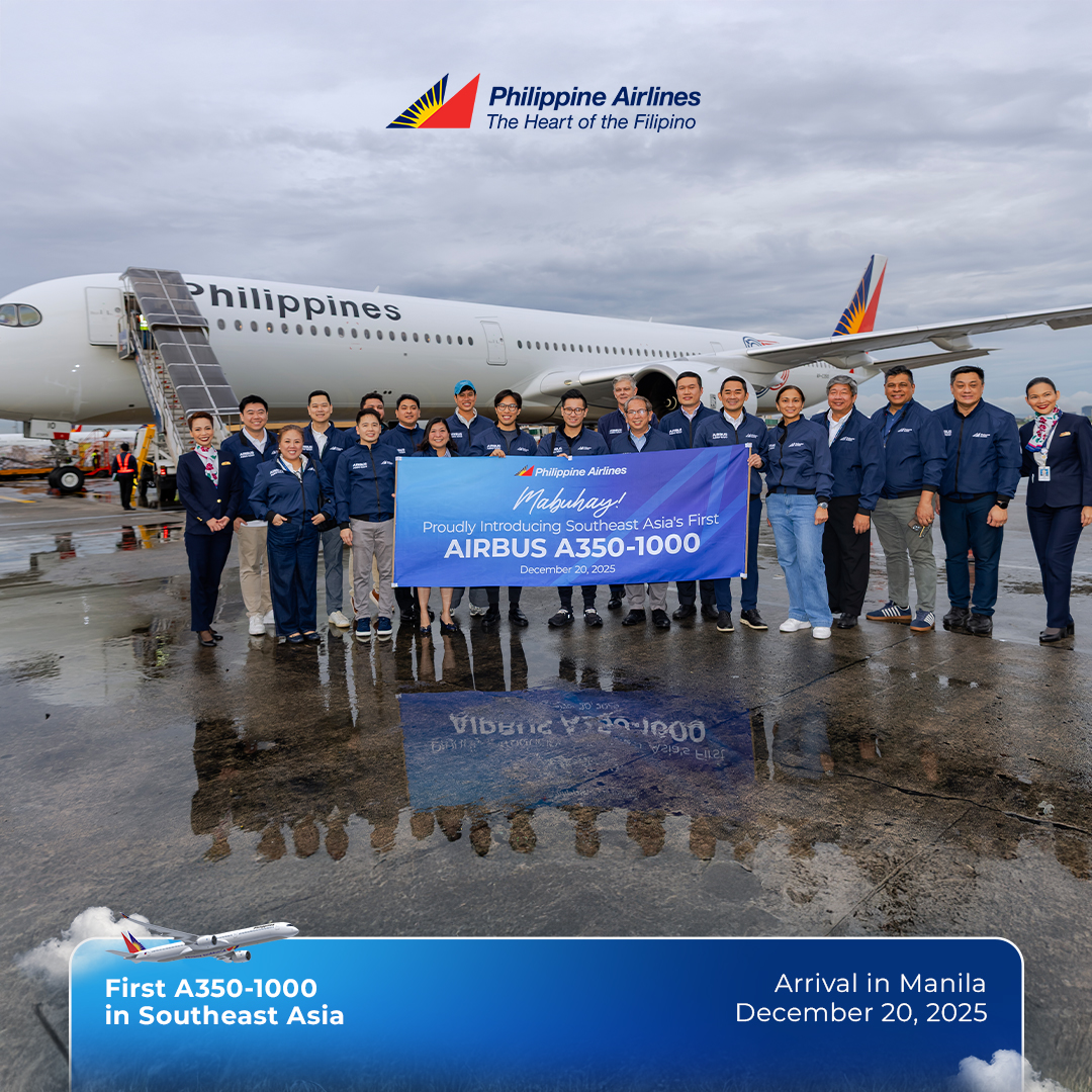 フィリピン航空、A350-1000型機の初号機を受領 東南アジアのエアライン